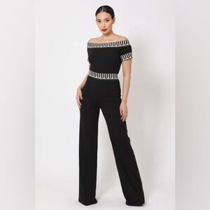 Valentine Black Jumpsuit